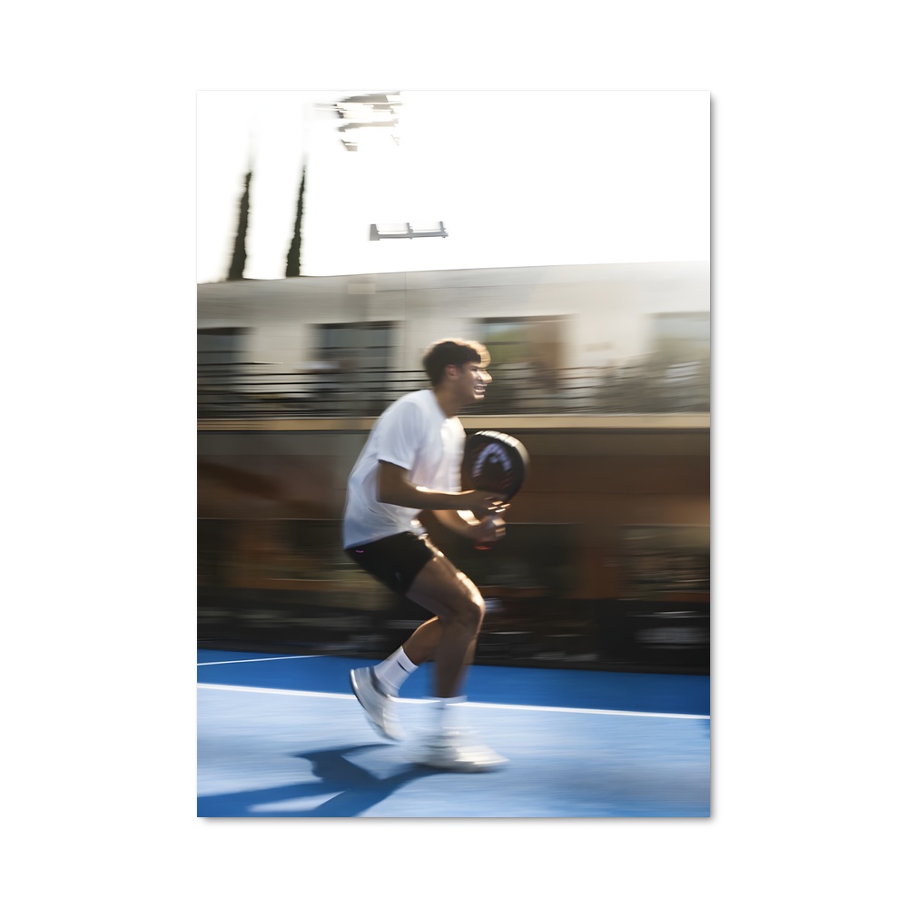 Poster Arturo de coello – affiche Padel